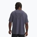 Férfi póló Under Armour Project Rock Q3 ST Graphic downpour gray/white 2