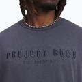 Férfi póló Under Armour Project Rock Q3 ST Graphic downpour gray/white 3