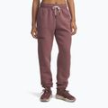 Női edzőnadrág Under Armour Project Rock Icon maroon mist/black