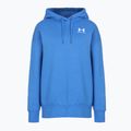 Női Under Armour Icon Fleece kapucnis pulóver kék atlantisz/fehér 4