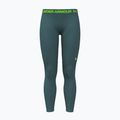 Női edzőleggings Under Armour HeatGear rack green/hyper green