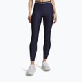 Női edzőleggingsek Under Armour HeatGear Leggings midnight navy/white