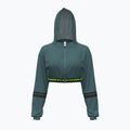 Női cipzáras pulóver Under Armour HeatGear Mesh FZ rack green/hyper green