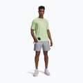 Férfi edzőshort Under Armour Woven Wordmark mod gray/lumos lime 2