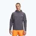 Férfi edződzseki Under Armour Tech Utility Woven castlerock/orange bloc