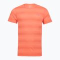 Férfi futópóló Under Armour Velociti electric tangerine/black/green mode