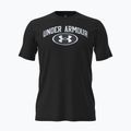 Férfi edzőpóló Under Armour WM Locker Tag black/white