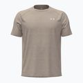 Férfi edzőpóló Under Armour Tech Textured timberwolf taupe/white