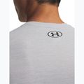 Férfi edző póló Under Armour Tech Vent halo gray/ultimate black 3