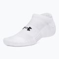 Férfi zokni Under Armour Performance Cotton NS 3 pack white/steel/steel 2