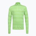 Férfi futó pulóver Under Armour Velociti 1/4 Zip lumos lime/white