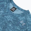 Under Armour Velociti Pro Print férfi futópóló wham blue/boundless blue/black 3