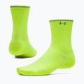 Under Armour Velociti Lite Crew magas szárú zokni high vis yellow/high vis yellow/white 3