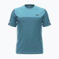 Férfi edzőpóló Under Armour Tech Utility blue haze/black