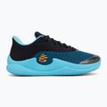 Kosárlabda cipők Under Armour Curry Splash 26 black/blue blur/blaze orange 2