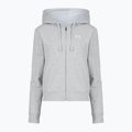 Női pulóver Under Armour Sport Terry FZ mod gray light heather/white