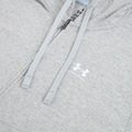 Női pulóver Under Armour Sport Terry FZ mod gray light heather/white 3
