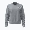 Női pulóver Under Armour Sport Terry Crew mod gray light heather/white