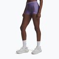 Női edzőshort Under Armour HeatGear Shorty purple luxe/purple crest