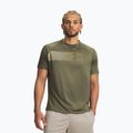 Férfi edző póló Under Armour Tech Graphic Tee Marine Od Green/City Khaki