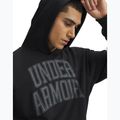 Férfi kapucnis pulóver Under Armour Rival LW Graphic Hoodie black/black 3