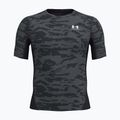 Férfi edzőpóló Under Armour HG Printed black/castlerock/white