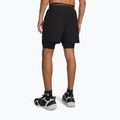 Férfi edző rövidnadrág Under Armour Vanish Woven 2.0 2IN1 Shorts ultimate black/venom red/venom red 3