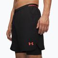 Férfi edző rövidnadrág Under Armour Vanish Woven 2.0 2IN1 Shorts ultimate black/venom red/venom red 4