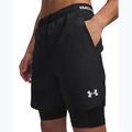 Férfi edző rövidnadrág Under Armour Vanish Woven 2.0 2IN1 Shorts black/white 4