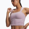 Női edző póló Under Armour Meridian Contour Tank mauve pink/white/mauve pink 3