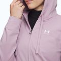 Női pulóver Under Armour Sport Terry FZ mauve pink/white 3