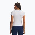 Női edző póló Under Armour Motion Fitted SS white/halo gray 2