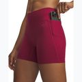 Női edző rövidnadrág Under Armour Motion Middy claret/ox blood 4