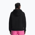Női pulóver Under Armour Icon Fleece Hoodie ultimate black/white 2