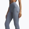 Női edzőleggingsek Under Armour Vanish Elite Leggings blue wind/metallic silver 4