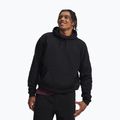 Férfi pulóver Under Armour Icon Heavyweight Terry Hoodie ultimate black/ultimate black