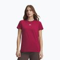 Női póló Under Armour Rival Core claret/white