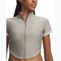 Női edző póló Under Armour HeatGear Novelty timberwolf taupe/summit white 3