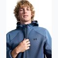 Férfi edzőpulóver Under Armour Unstoppable Fleece downpour gray/black 5