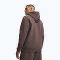 Férfi pulóver Under Armour Essential Fleece Hoodie peppercorn/peppercorn 2