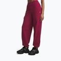 Női nadrág Under Armour Icon Fleece Gym Pant claret/white
