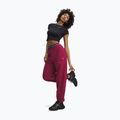 Női nadrág Under Armour Icon Fleece Gym Pant claret/white 2