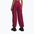 Női nadrág Under Armour Icon Fleece Gym Pant claret/white 3
