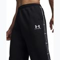 Férfi nadrág Under Armour Icon Fleece Taped Jogger ultimate black/white 4
