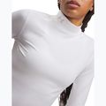 Női edző hosszú ujjú póló Under Armour ColdGear Mock LS white/halo gray 3