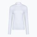 Női edző hosszú ujjú póló Under Armour ColdGear Mock LS white/halo gray 4