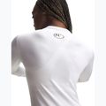 Női edző hosszú ujjú póló Under Armour ColdGear Crew white/halo gray 3