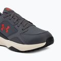 Férfi edzőcipők Under Armour Charged Edge castlerock/winter white/anthem red 7