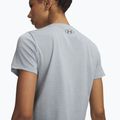 Női edző póló Under Armour Tech Twist blue fog/downpour gray 3