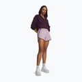 Női futónadrág Under Armour Fly By 3" Shorts mauve pink/purple echo/reflective 2